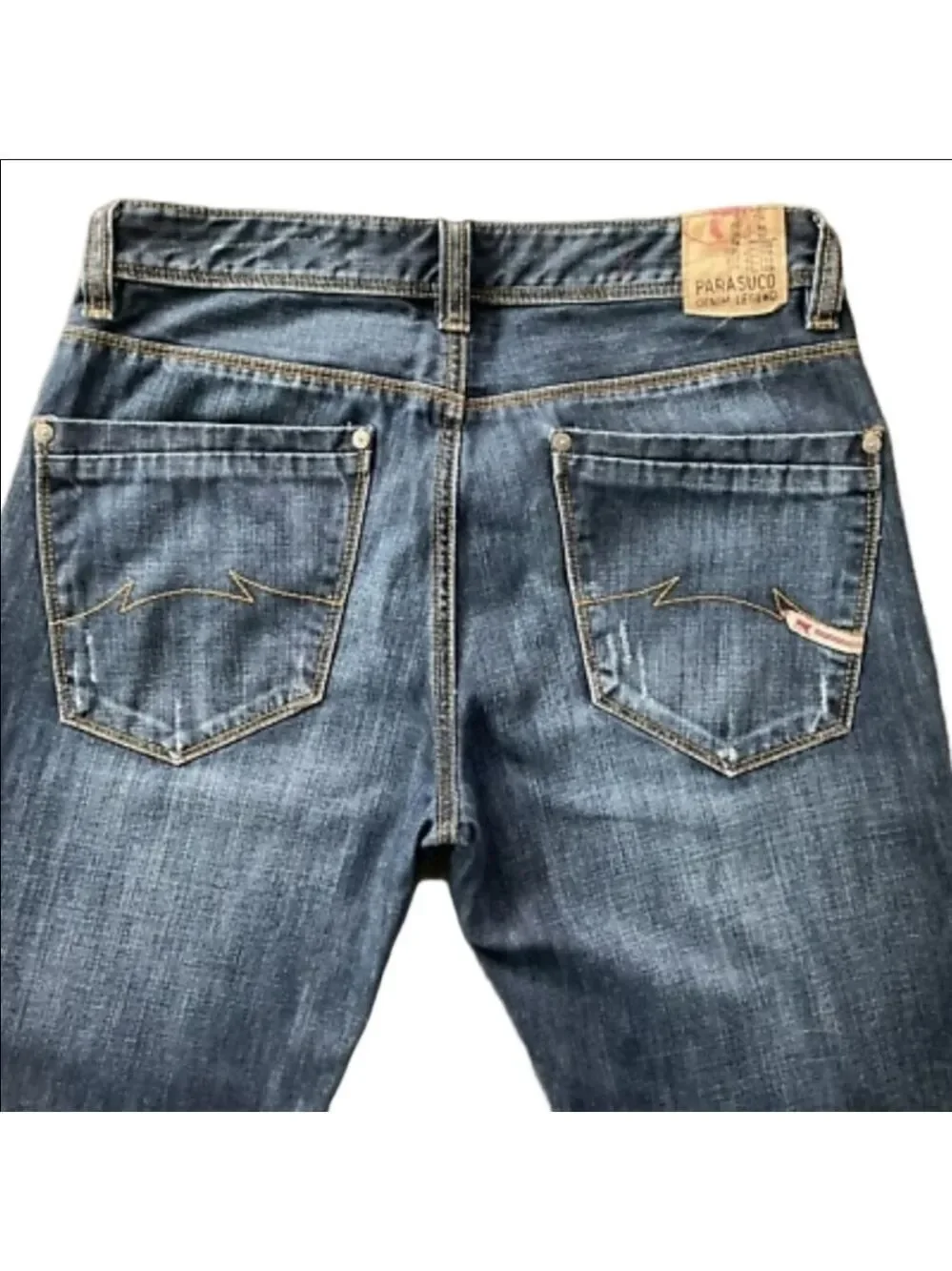 Men’s Parasuco “Denim Legend” Straight Leg Jeans | 38x34 | Y2K Heavyweight Denim
